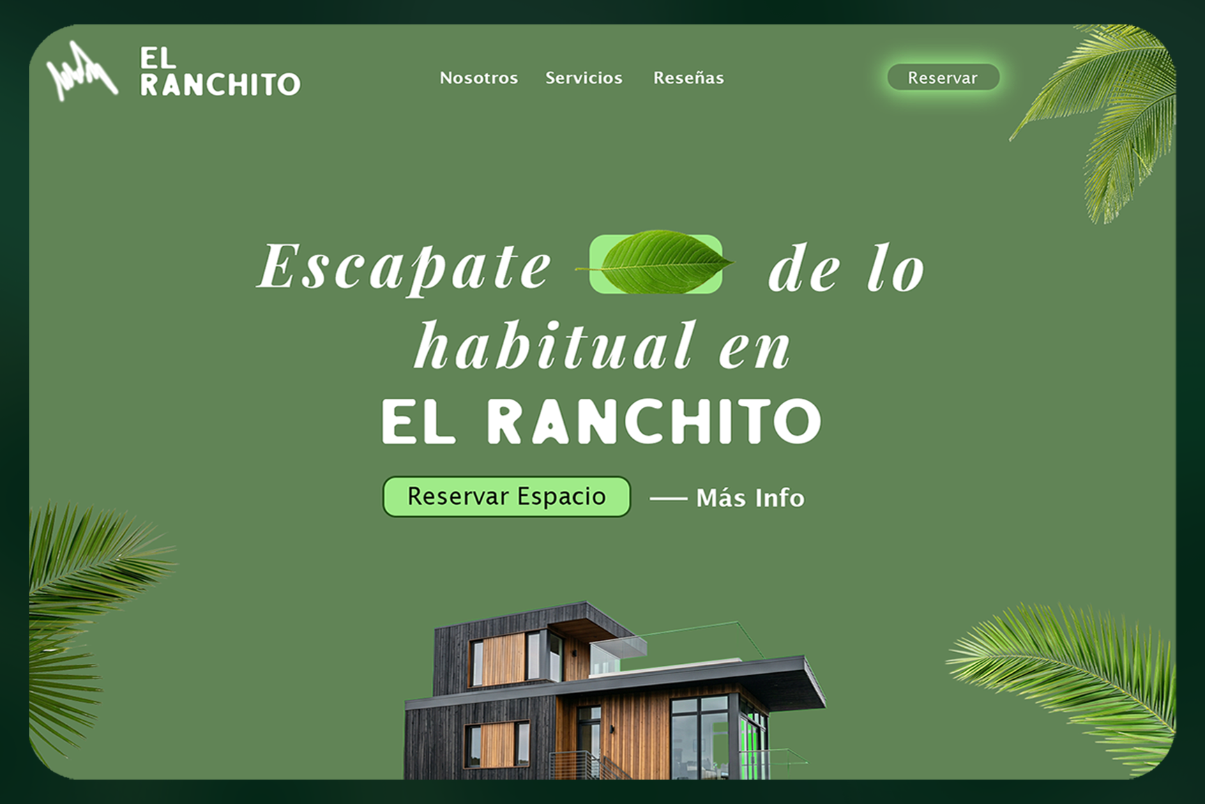 Diseño de sitio web moderno